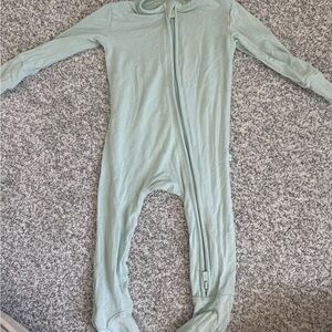 Posh Peanut Kids Pajamas in Soft Green